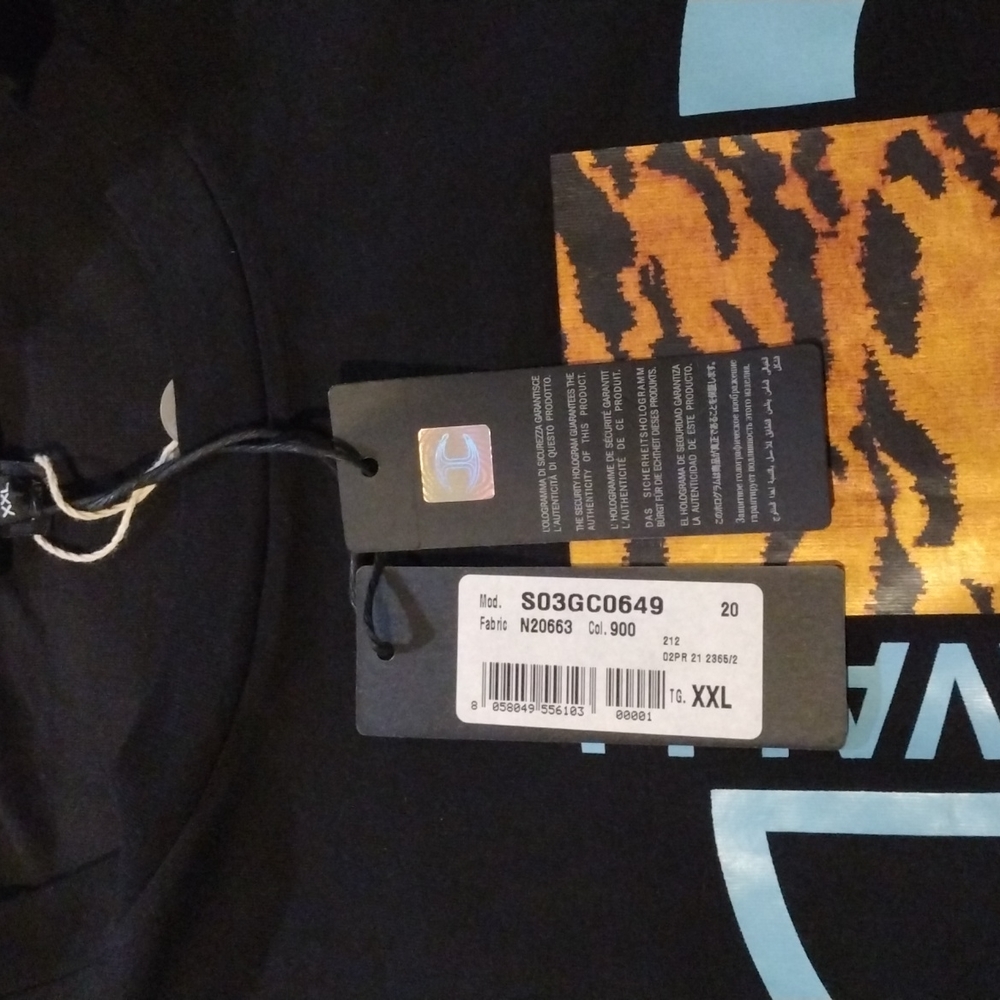SOLD 💯 Auth Just Cavalli Roberto Cavalli Long Sleeve T-shirt - Picture 5 of 7
